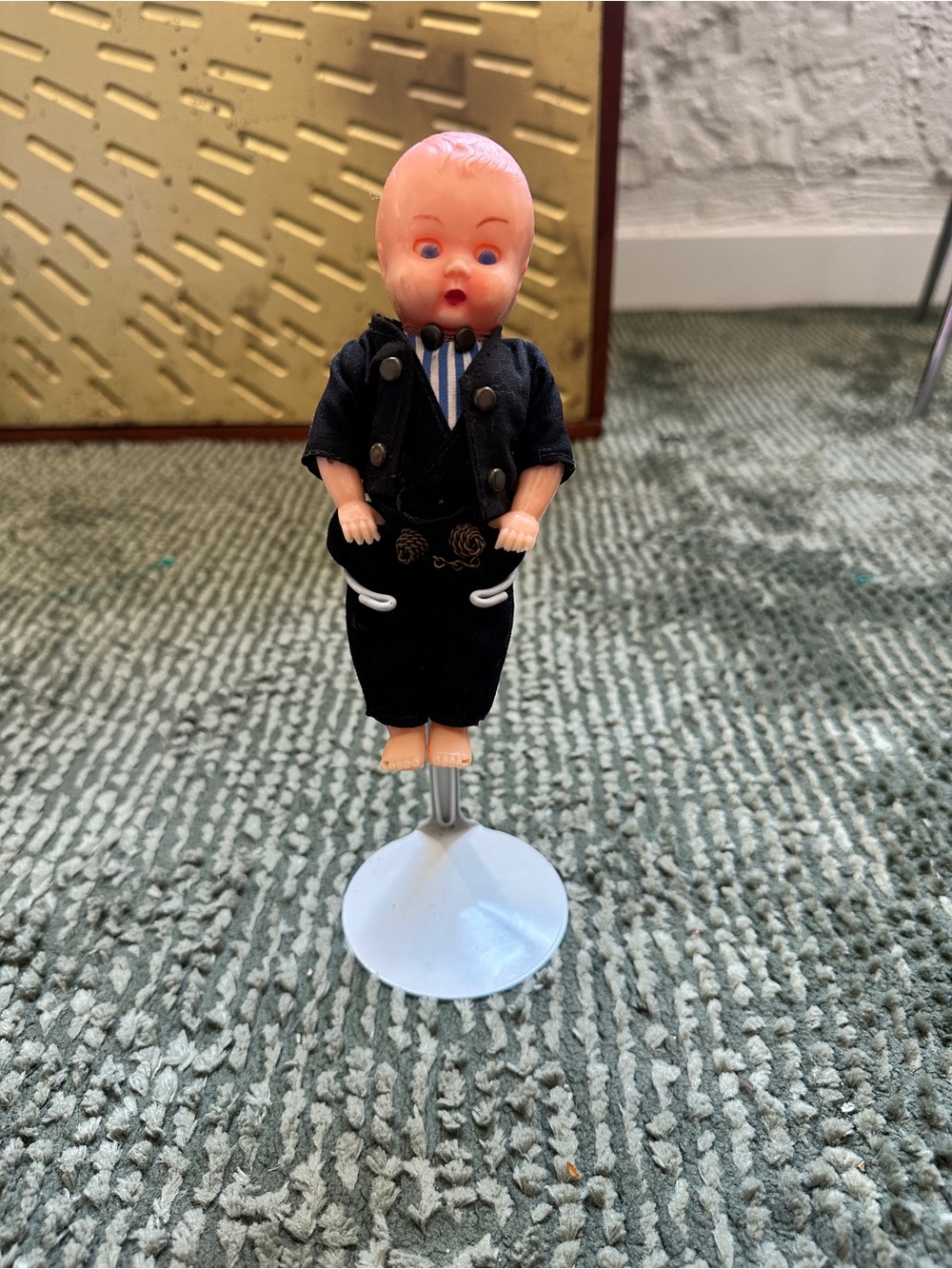 Antique 1920s 1930s Dutch Zeeland Holland Boy Doll Composition Folk Costume